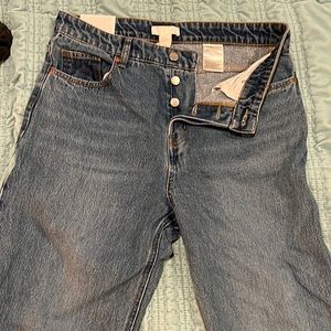 H&M wide leg jeans